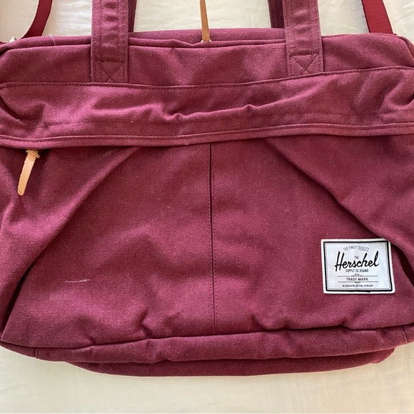 Herschel Carry On Bag - Maroon - Picture 2 of 7